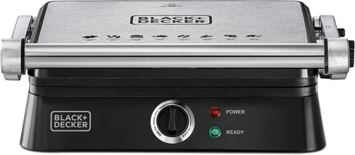 BLACK + DECKER | Contact Grill Fixed Plate 1400W | CG1400-B5