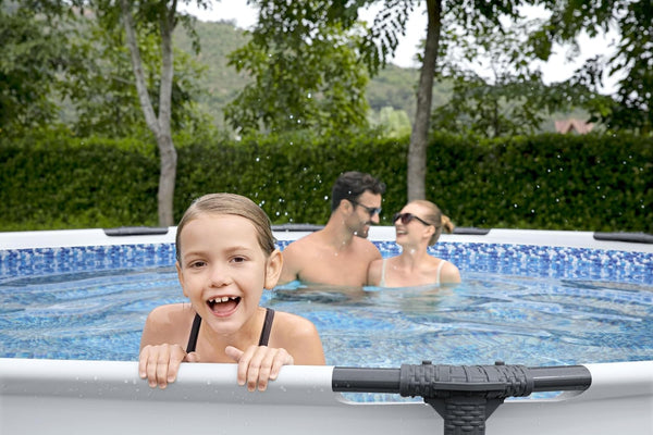 BESTWAY | Steel Pro Max Round Above Ground Pool Set 14x42-4.27mx1.07m | BES115TOY01850