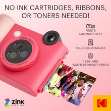 KODAK  | Wireless Digital Smile Plus Instant Print Camera Fuchsia