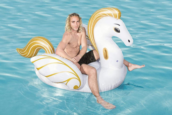 BESTWAY | Float N Fashion Luxury Pegasus Float Toy 7'7" x 59"/2.31m x 1.50m | BES115TOY01120