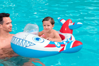 BESTWAY | Lil Navigator Childrens Assorted Inflatable Car Or Aircraft | BES115TOY01808