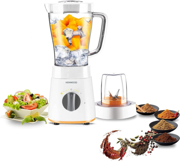 KENWOOD | Blender with Mill 2.0Ltr 500W White | BLP15.150WH