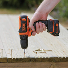 BLACK + DECKER | 10.8V Lithium Cordless Drill Driver | BDCDD12-B5