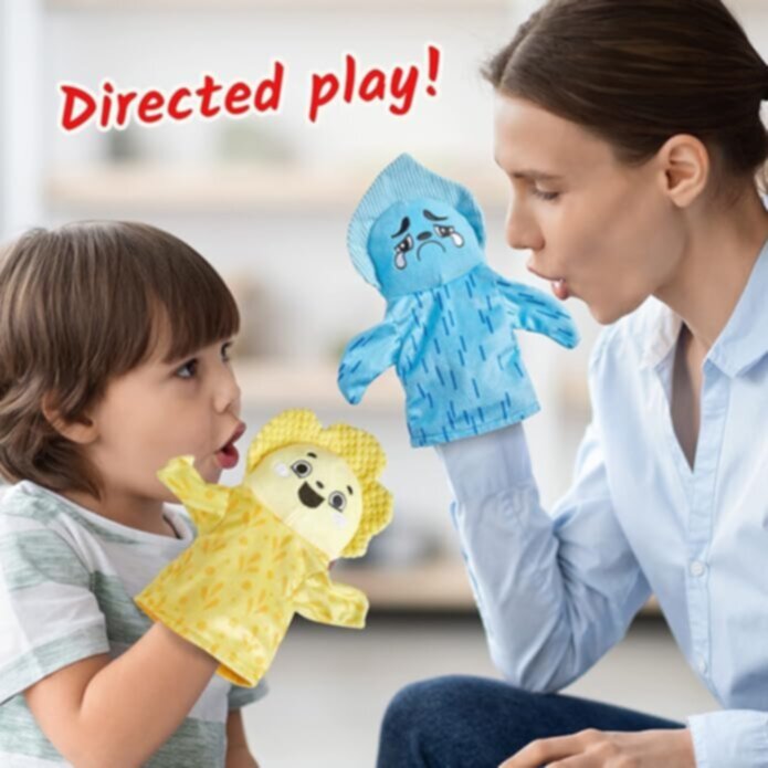 LEARNING RESOURCES UK| Feelings Family Hand PuppetsÂ  (1.5+ Years) | 95417