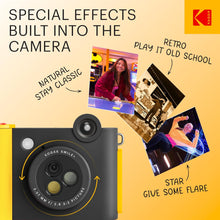 KODAK  | Wireless Digital Smile Plus Instant Print Camera Black