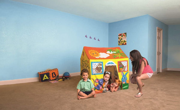BESTWAY | Up, In & Over  Play House 40" x 30" x 45"/1.02m x 76cm x 1.14m | BES115TOY00055