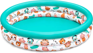 BESTWAY | Safari Pals Kiddie Paddling Pool 122x25cm | BES115TOY01829