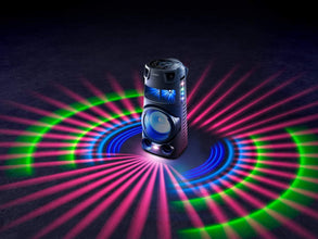 SONY | High Power Party Speaker with Bluetooth Technology (Karaoke,Gesture Control, Party Light, Taiko) Black | MHC-V73