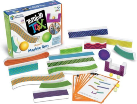 LEARNING RESOURCES UK| Tumble Trax Magnetic Marble Run (5+ Years) | LER2821
