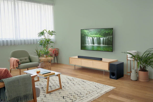 SONY | 2.1"inch Soundbar with Powerful Wireless Subwoofer Black | HT-S400