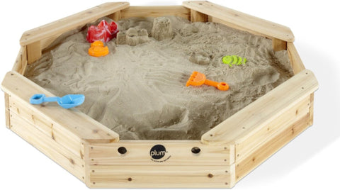 PLUM | Treasure Beach Wooden Sandpit-Natural Age 18M+ | 100201A108