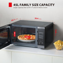 TOSHIBA | Microwave Oven L series 45L Membrane Solo 1000W | ML3-EM45PFI(MB)