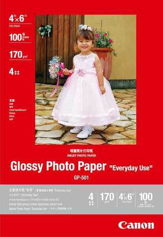 CANON | Glossy Photo Paper GP 501 4x6 100 Sheets