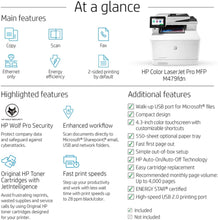 HP | Color Printer LaserJet | Pro MFP M479fdn