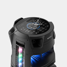 SONY | High Power Party Speaker with Bluetooth Technology (Karaoke,Gesture Control, Party Light, Taiko) Black | MHC-V73