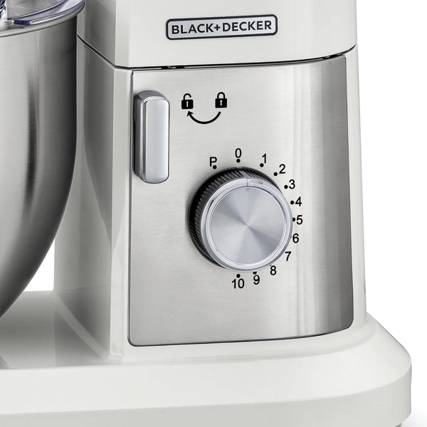 BLACK+DECKER | Multifunction Kitchen Machine Stand Mixer 6L 1000W | MKM100-B5