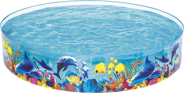 BESTWAY | Inflatable Fill 'N Fun Odyssey Pool 6' x H15"/1.83m x H38cm | BES115TOY00958