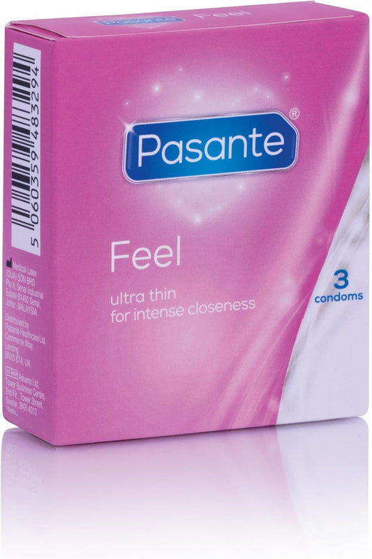 PASANTE | Feel Condoms 3 Pack | AMS100090