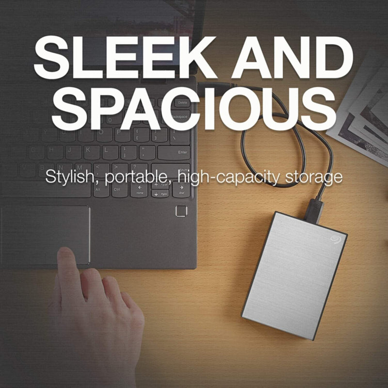 SEAGATE | HDD ONE TOUCH Portable 4TB Silver | STKC4000401