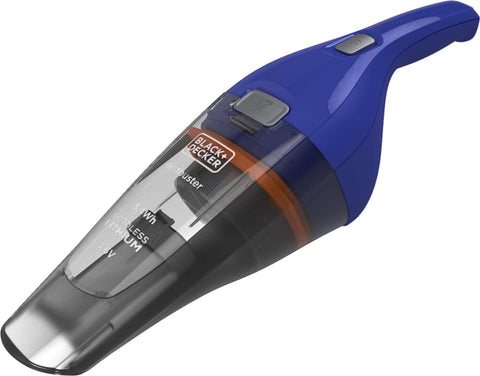 BLACK + DECKER | Cordless Dustbuster With Lithium Ion Battery 3.6V Blue/Grey | NVC115WA-B5