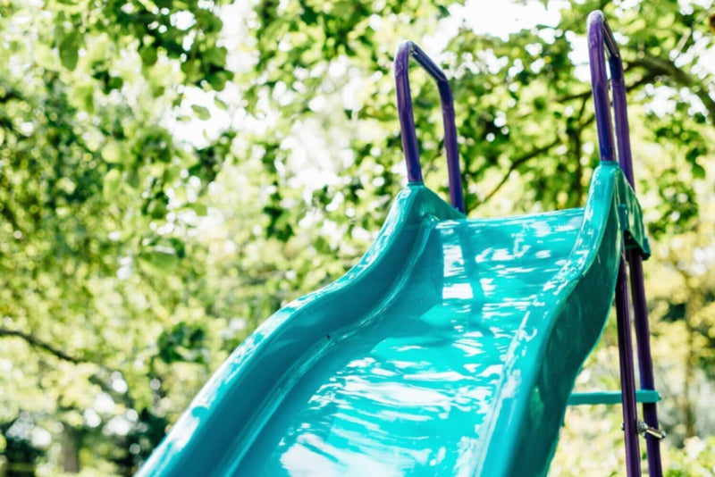 PLUM | Haumea Metal 6ft Slide for Children Teal/Purple Age 3+  | 27615AA82
