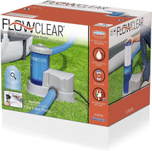 BESTWAY | Flowclear 5678L/1500gal Transparent Filter Pump | BES115TOY01610