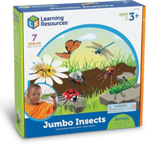LEARNING RESOURCES UK| Jumbo Insects (3+ Years) | LER0789