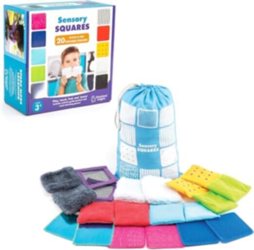 LEARNING RESOURCES UK| Teachable Touchables Texture Squares (3+ Years) | EI-3049