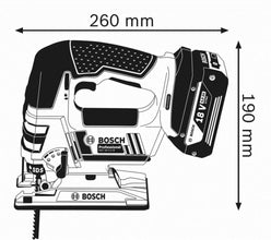 BOSCH | Professional Cordless Jigsaw Bare Tool | GST 18 V-LI