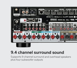 DENON | 9.4 Ch. 8K AV Receiver | AVC-X3800H