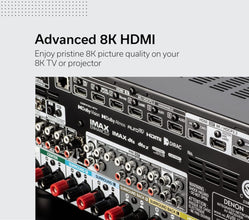 DENON | 9.4 Ch. 8K AV Receiver | AVC-X3800H