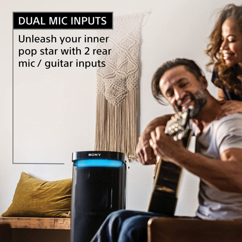 SONY | X-Series Wireless Portable-Bluetooth-Karaoke Party-Speaker IPX4 Splash-Resistant with 25 Hour-Battery | SRS-XP700