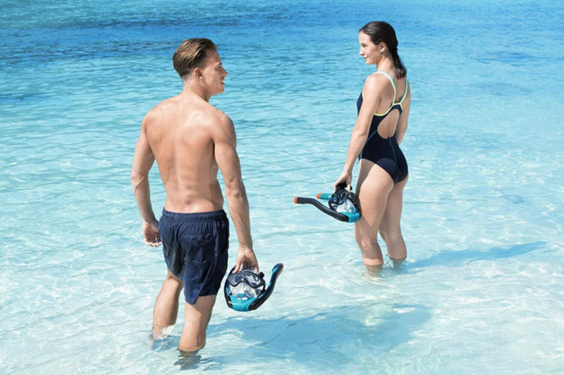 BESTWAY | Hydro-Pro SeaClear Flowtech Snorkeling Mask L/XL | BES115TOY01305