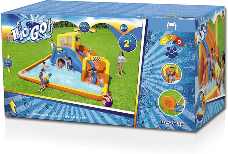 BESTWAY | H2OGO! Super Speedway Mega Water Park 18'1