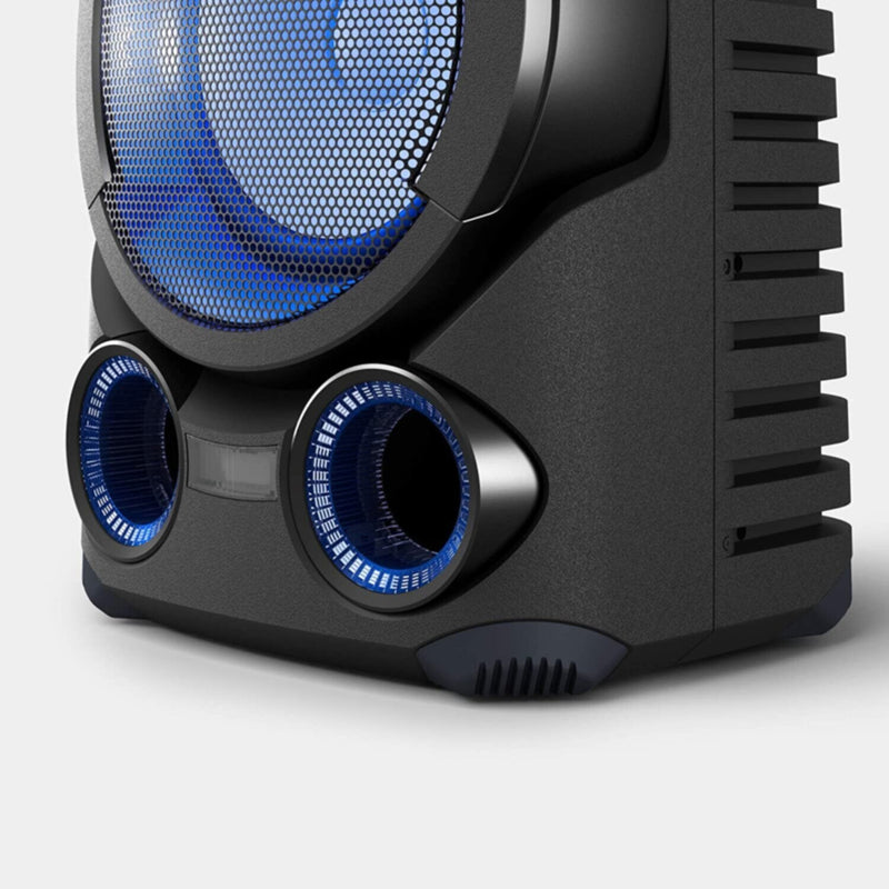 SONY | High Power Party Speaker with Bluetooth Technology (Karaoke,Gesture Control, Party Light, Taiko) Black | MHC-V73