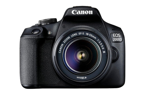 CANON | EOS 2000D SLR Camera With EFS 18 to 55 DC III Lens