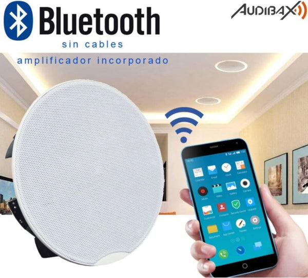AUDIBAX | 30W Amplifier Ceiling Speaker Set with Bluetooth White | CM508 BT