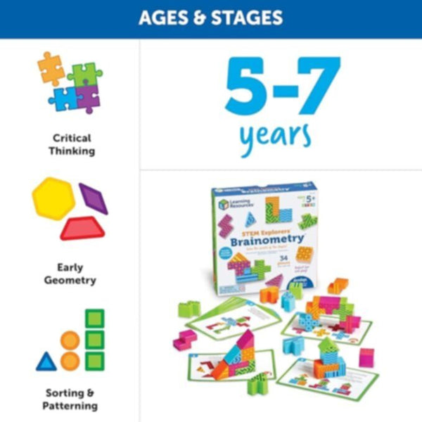 LEARNING RESOURCES UK| Stem Explorers Brainometry (5+ Years) | LER9306