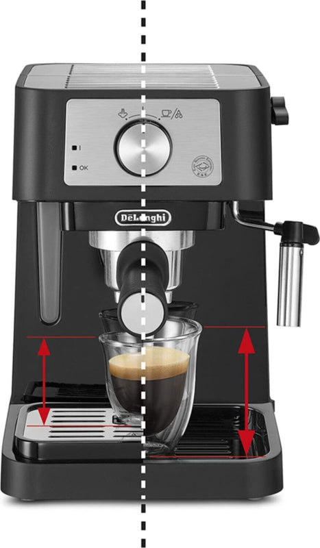 DELONGHI | Stilosa Manual Pump Espresso Coffee Maker | EC260.BK