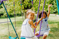 PLUM | Jupiter Double Swing & Glider Set Purple/Teal Age 3-10Yrs | 22102AB82