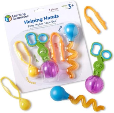 LEARNING RESOURCES UK| Helping Hands Fine Motor Tool Set (3+ Years) | LER5558