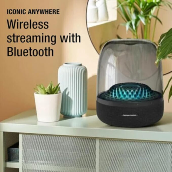 HARMAN KARDON|  Aura Studio 4 Black Bluetooth Home Speaker | 301001000000590