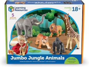 LEARNING RESOURCES UK| Jumbo Jungle Animals (2+ Years) | LER0693