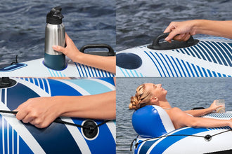 BESTWAY | Rapid Rider Inflatable Swimming Mattress 135cm | BES115TOY01880