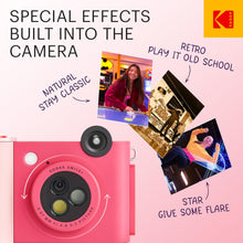 KODAK  | Wireless Digital Smile Plus Instant Print Camera Fuchsia