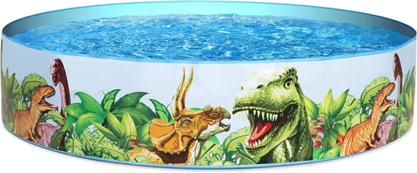BESTWAY | Dinosaurous Fill 'N Fun Kiddie Paddling Pool 6' x H15"/1.83m x H38cm | BES115TOY01257
