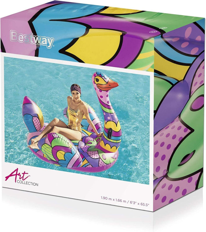 BESTWAY | Art Collection POP Ostrich Float Toy 6'3