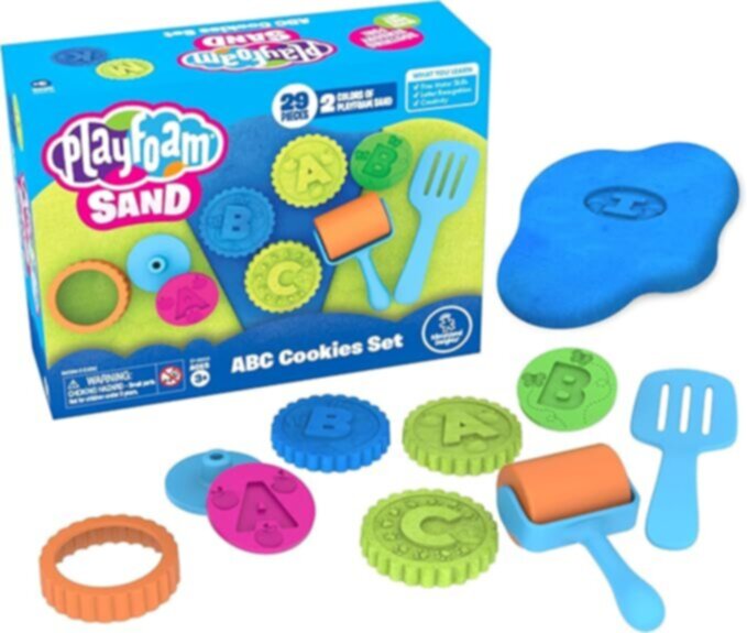 LEARNING RESOURCES UK| Playfoam Sand Abc Cookies Set | EI-2233