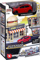 BBURAGO | 1:43 Street Fire City Fast Food Incl 1 Car B18-31504 | 47531504