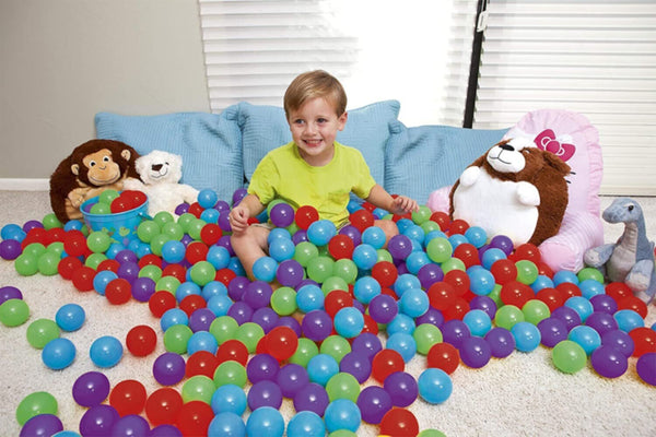 BESTWAY | Antimicrobial 100 Play Balls With Germshield 2.5"/6.5cm Inflatable | BES115TOY00056